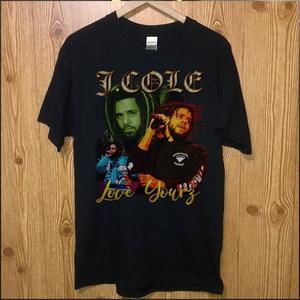 J Cole - Unisex Black Hip Hop Graphics Shirt